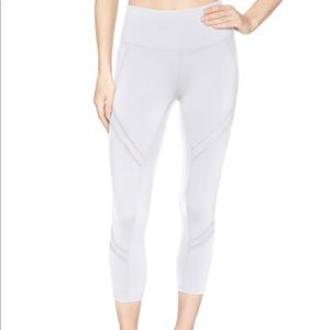 Alo high waist cosmic capri white
